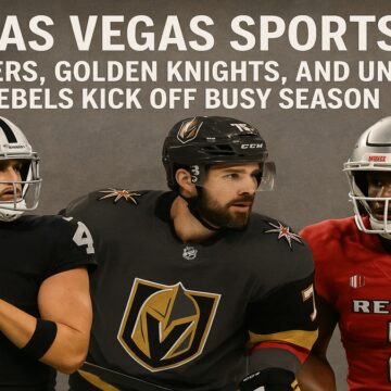 Las Vegas Sports: Raiders, Golden Knights, and UNLV Rebels Kick Off Busy Fall Season