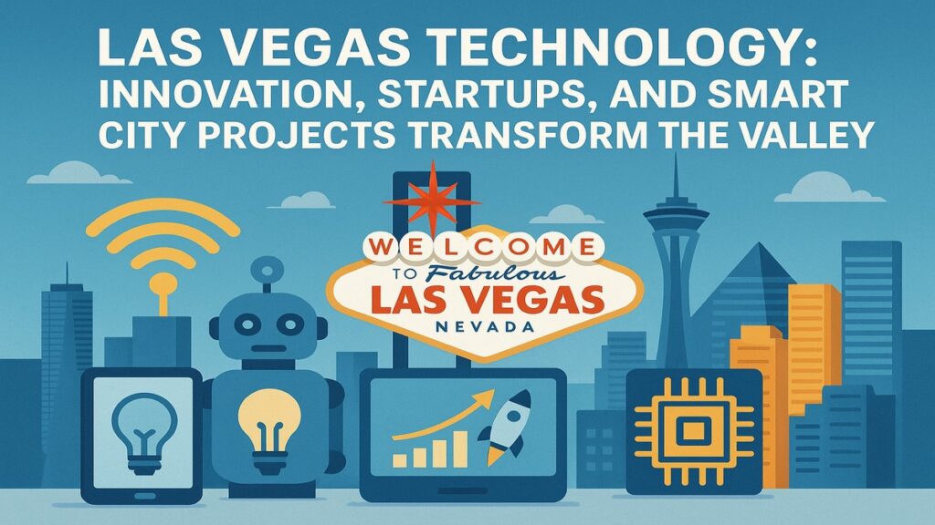 Las Vegas Technology: Innovation, Startups, and Smart City Projects Transform the Valley