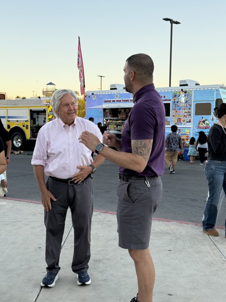 Clark County Celebrates National Night Out with LVMPD and Community Partners Across Las Vegas 9 Commissioner Tick Segerblom