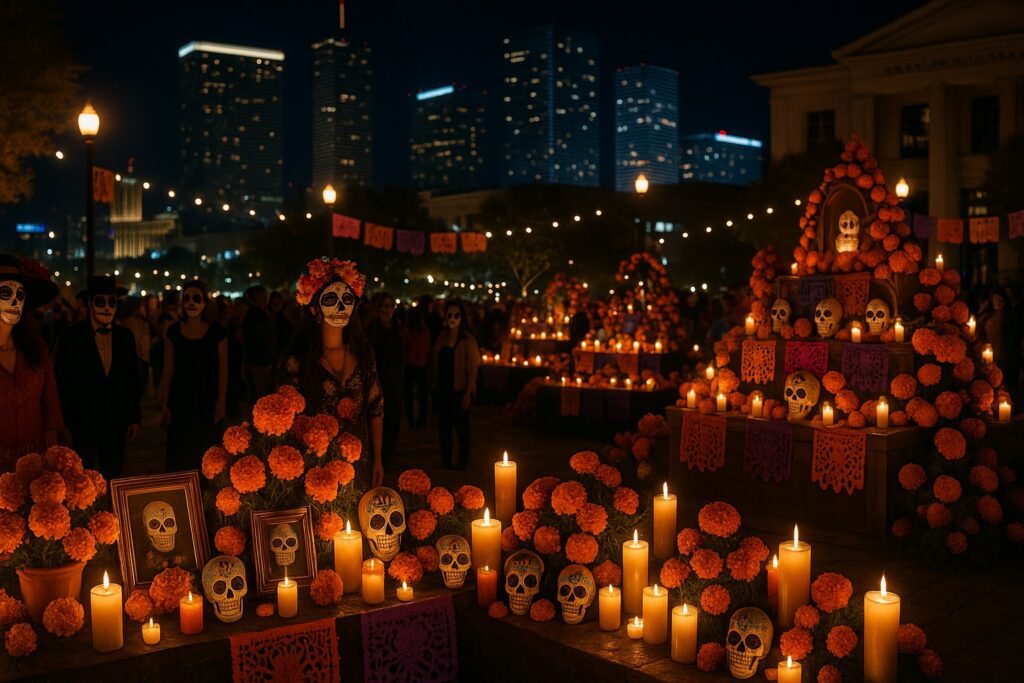 Día de los Muertos Festival — City of Las Vegas 2025 (Original Wide Scene)