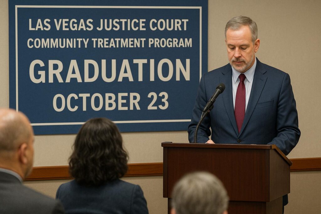 Las Vegas Justice Court Community Treatment Graduation