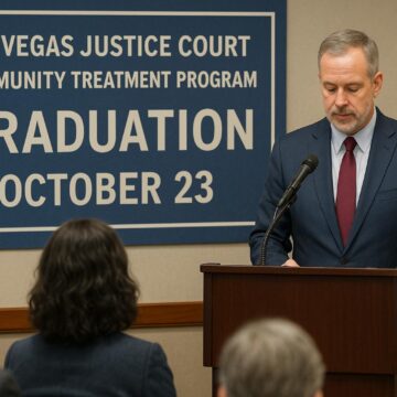 Las Vegas Justice Court Community Treatment Graduation