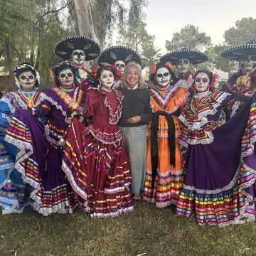Congresswoman Dina Titus at Día de los Muertos Celebration in Las Vegas