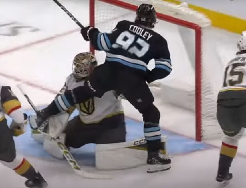 Cooley Scores 4 Straight as Mammoth Rout Golden Knights 5–1