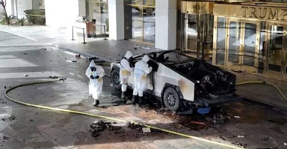 Cybertruck Explosion Las Vegas Cybertruck Explosion Las Vegas