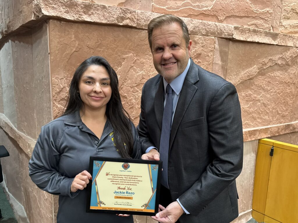 Clark County Honors Four Employees as November 2025 Value Champions 4 Jackie Razo, Animal Protection Services