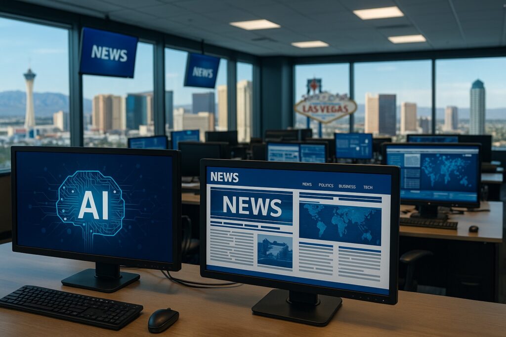 AI-powered newsroom upgrade announced by Las Vegas Newspaper