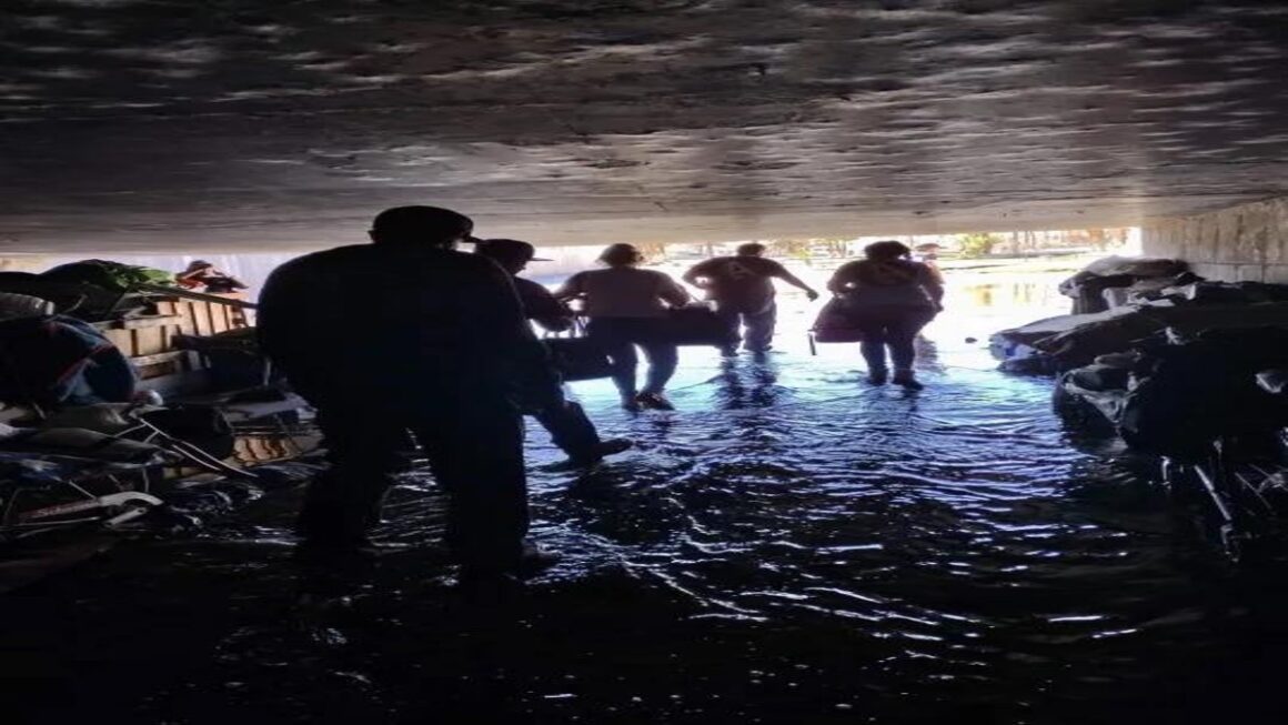 Las Vegas Tunnel Flooding evacuation Las Vegas Tunnel Flooding evacuation