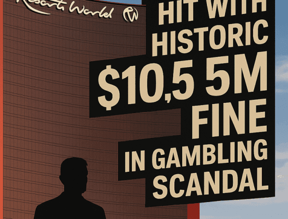 Vegas Casino Hit With Historic $10.5M Fine in Gambling Scandal Vegas Casino Hit With Historic $10.5M Fine in Gambling Scandal