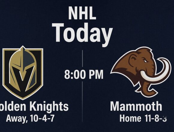 Golden Knights vs Mammoth NHL Preview Golden Knights vs Mammoth NHL Preview