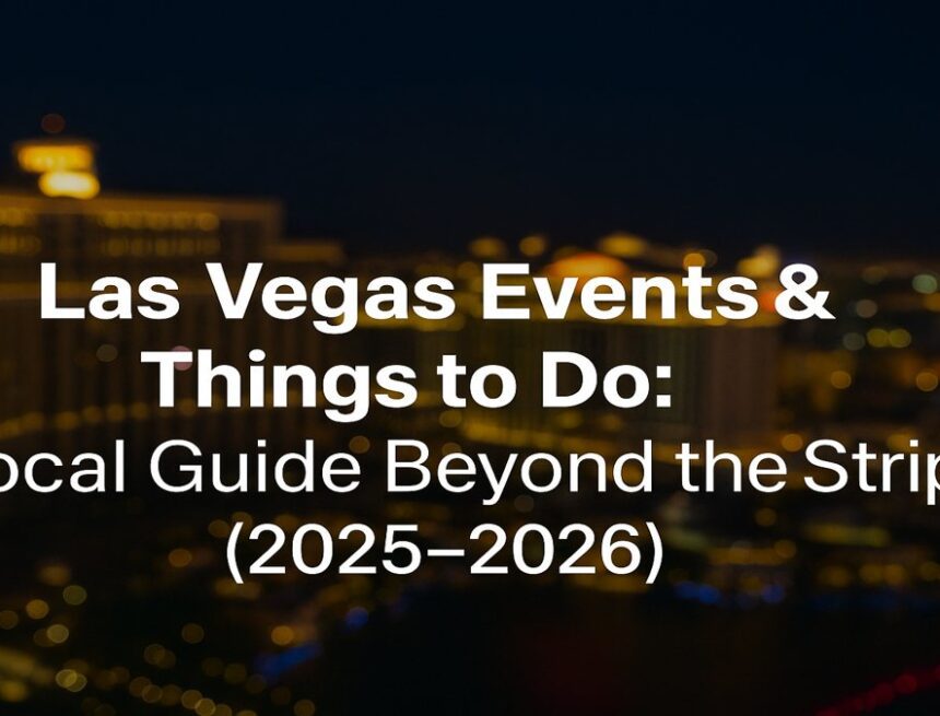 Las Vegas Nightlife — Best Clubs, Bars, Lounges & Rooftops 2025–2026