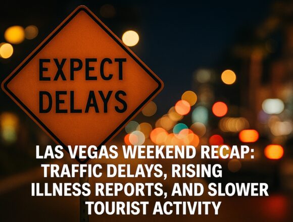 Las Vegas Weekend Recap: Traffic Delays, Rising Illness Reports, and Slower Tourist Activity Las Vegas Weekend Recap: Traffic Delays, Rising Illness Reports, and Slower Tourist Activity
