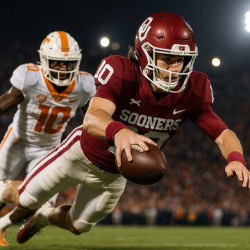 Oklahoma vs Tennessee — Mateer’s Decisive Touchdown
