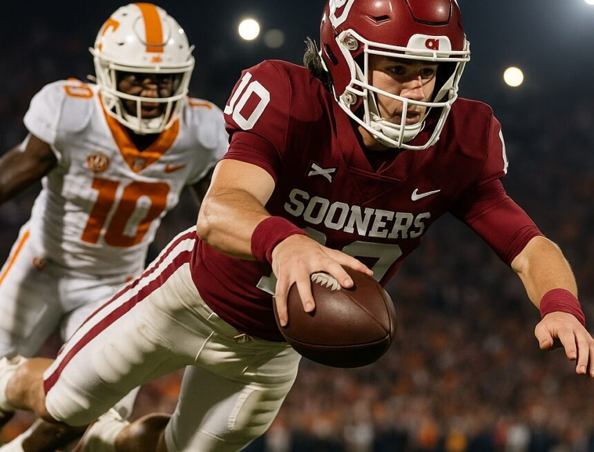 Oklahoma vs Tennessee — Mateer’s Decisive Touchdown Oklahoma vs Tennessee — Mateer’s Decisive Touchdown
