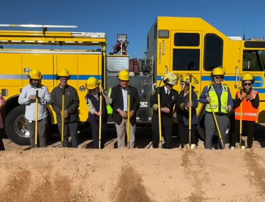Clark County Breaks Ground on New Fire Station 62 in East Las Vegas Clark County Breaks Ground on New Fire Station 62 in East Las Vegas