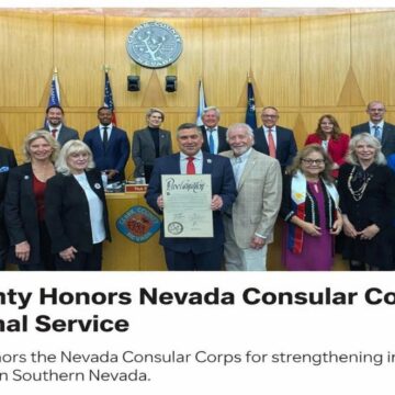 Clark County Honors Nevada Consular Corps
