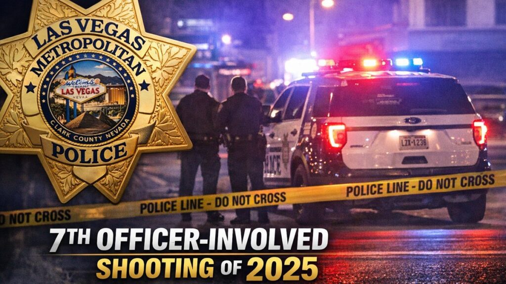 LVMPD Investigates 7th Officer-Involved Shooting of 2025