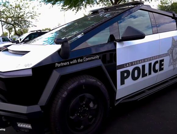 LVMPD Cybertruck Post Hits 3.3M Views, Tops X in 2025