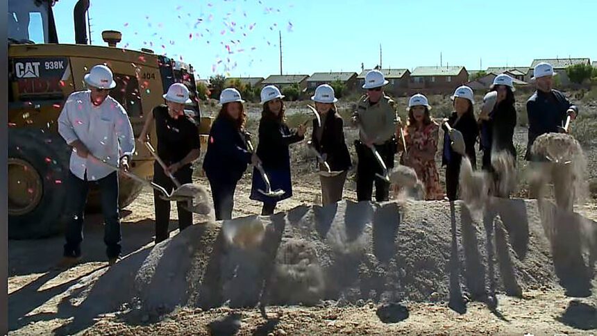 LVMPD Breaks Ground on New Skye Canyon Substation in Northwest Las Vegas