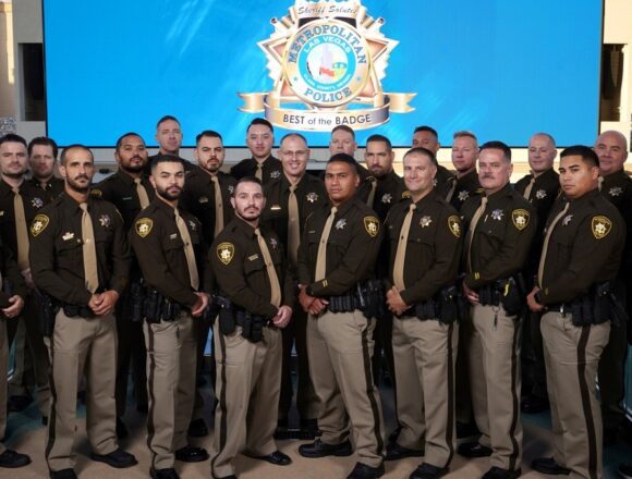 LVMPD Honors 24 Officers With Unit Medal of Valor for Heroism During UNLV Shooting LVMPD Honors 24 Officers With Unit Medal of Valor for Heroism During UNLV Shooting