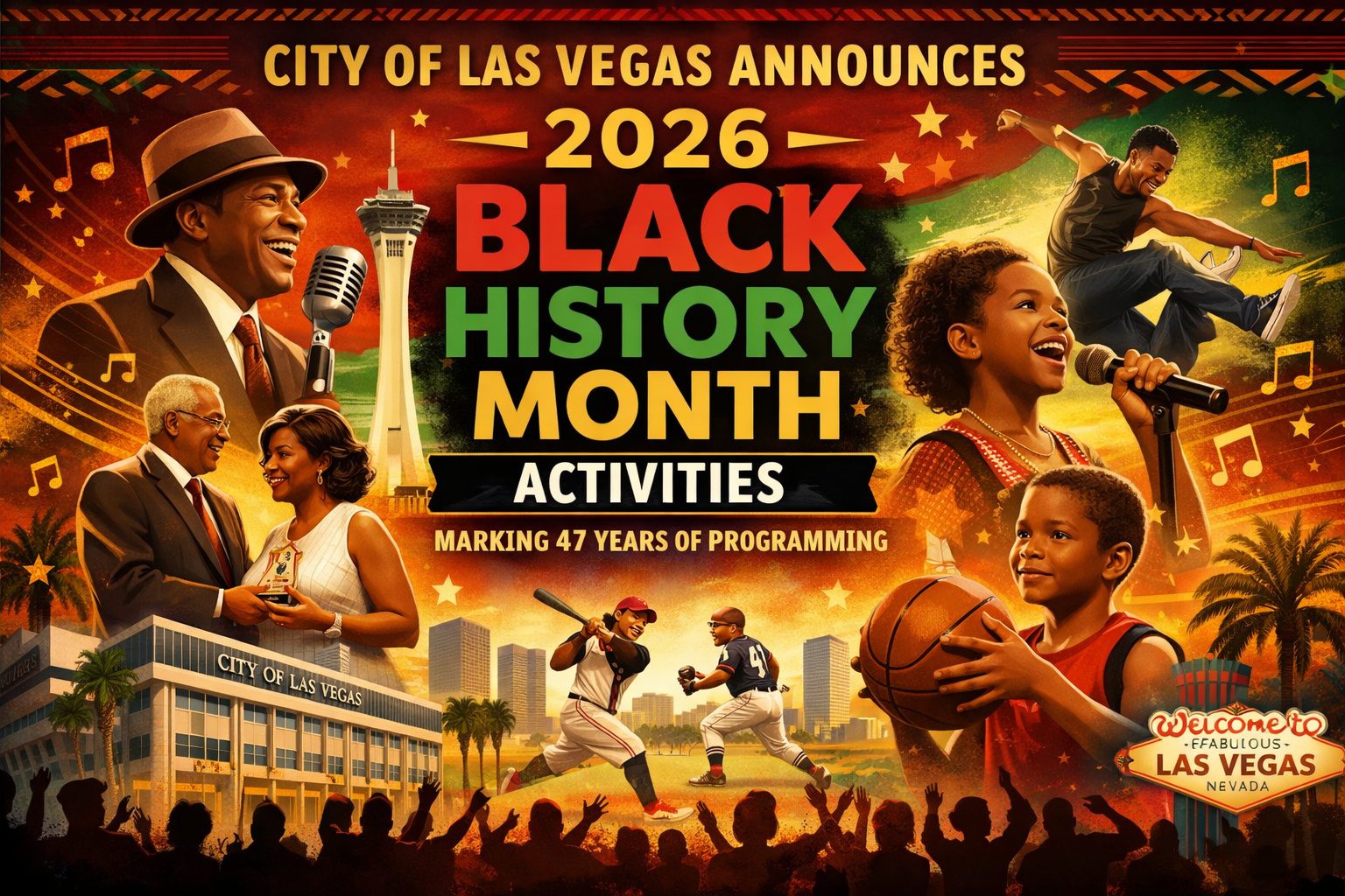 City of Las Vegas Announces 2026 Black History Month Activities, Marking 47 Years of Programming