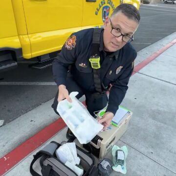 Clark County Fire Department’s EMS-18 is the first fire apparatus in Nevada equipped to carry and administer whole blood, a move expected to significantly improve survival rates for trauma patients suffering severe blood loss.