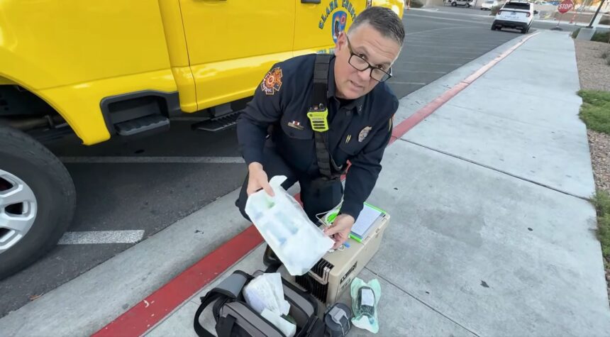 Clark County Fire Department’s EMS-18 is the first fire apparatus in Nevada equipped to carry and administer whole blood, a move expected to significantly improve survival rates for trauma patients suffering severe blood loss.