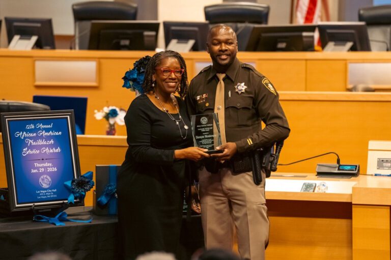 LVMPD Officer Dwayne Henderson Honored as Black History Month Trailblazer