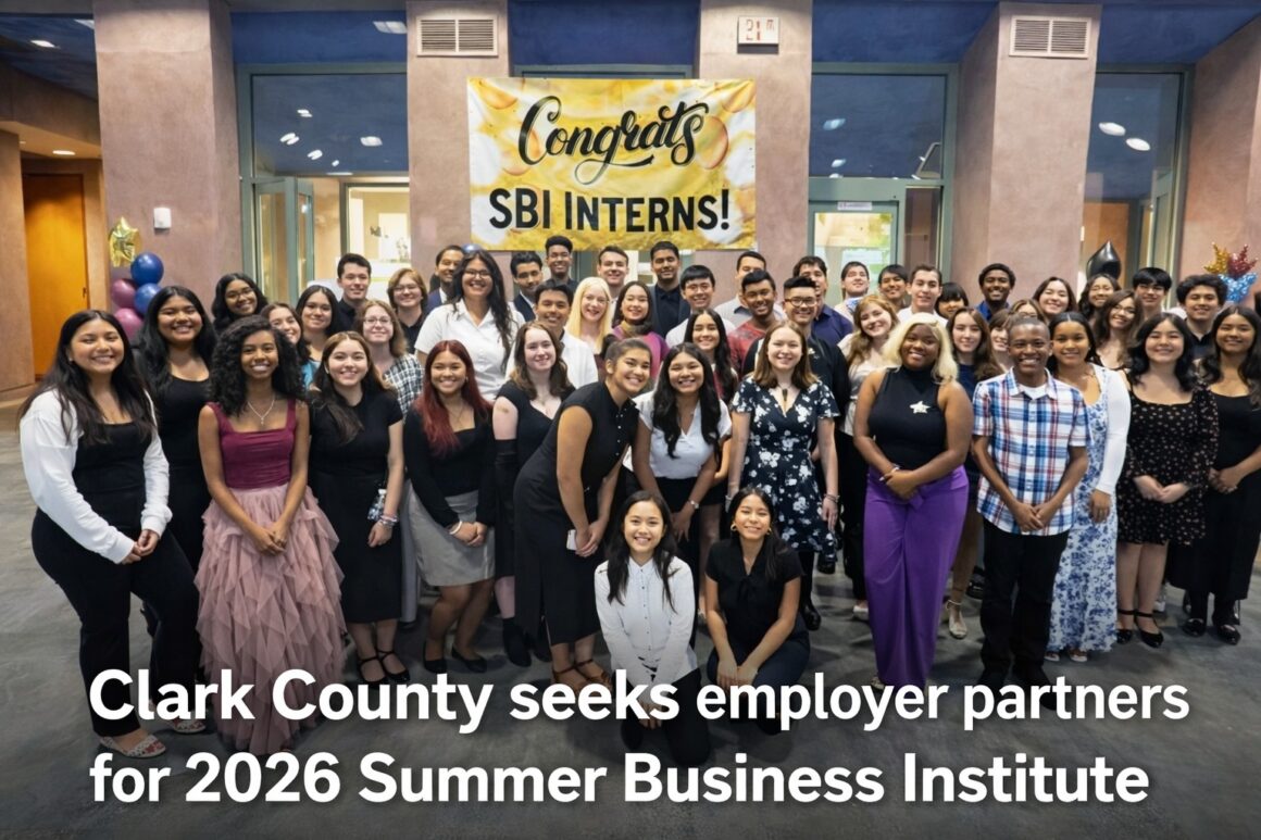 Clark County Seeks Employer Partners for 2026 Summer Business Institute Clark County Seeks Employer Partners for 2026 Summer Business Institute