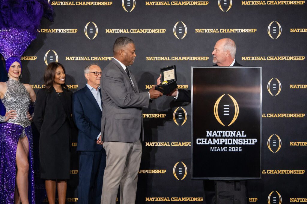 College Football Playoff National Championship Host City Handoff