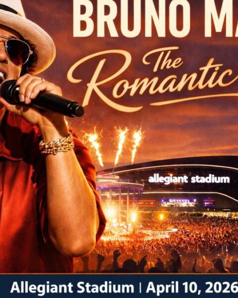 Bruno Mars Romantic Tour Opens at Allegiant Stadium