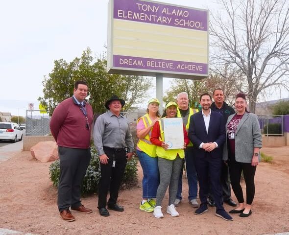 Clark County Honors Crossing Guard