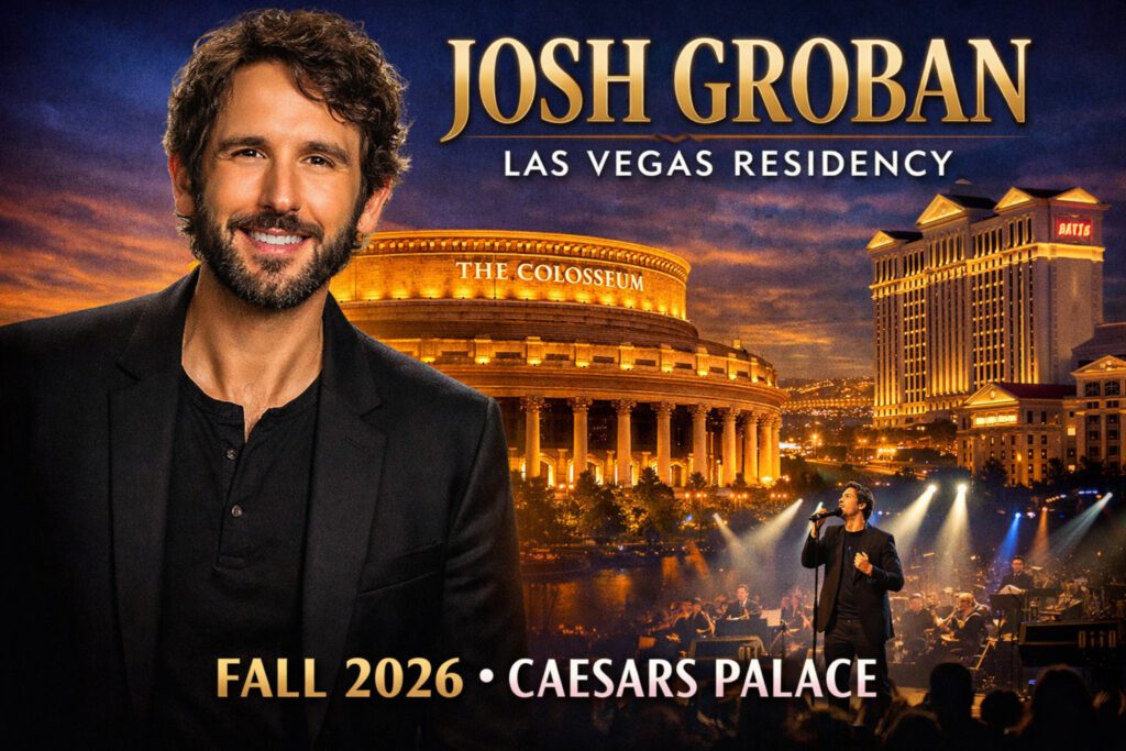 Josh Groban Las Vegas Residency 2026