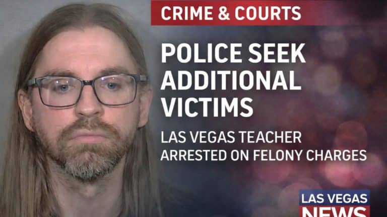 Las Vegas Police Seek Additional Victims After Teacher Arrested on Sex Crime Charges
