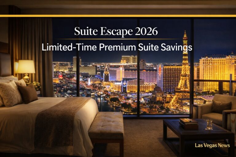 Las Vegas Suite Escape 2026: Limited-Time Premium Suite Savings