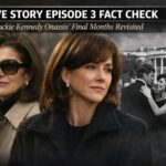 Jacqueline Kennedy Onassis during her final years, depicted in Love Story Episode 3, which examines her 1994 battle with non-Hodgkin’s lymphoma.