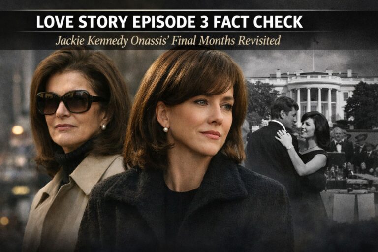 ‘Love Story’ Episode 3 revisits Jacqueline Kennedy Onassis’ final months, blending fact and drama