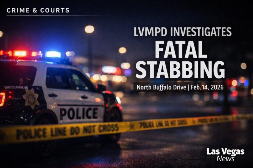 LVMPD Investigates Fatal Stabbing