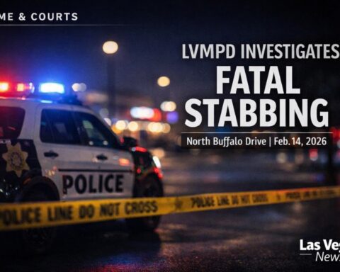 LVMPD Investigates Fatal Stabbing