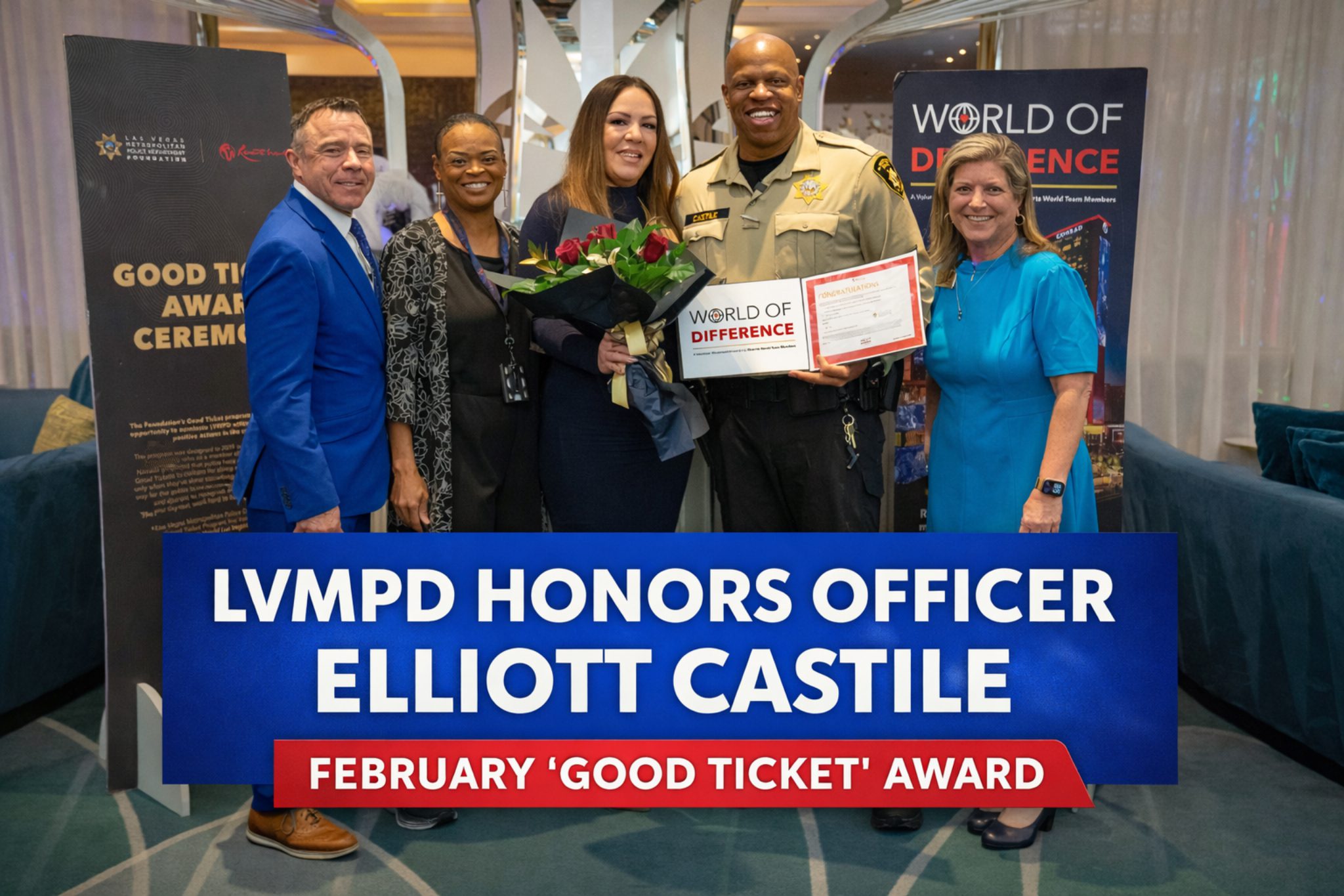 LVMPD Good Ticket: Officer Elliott Castile
