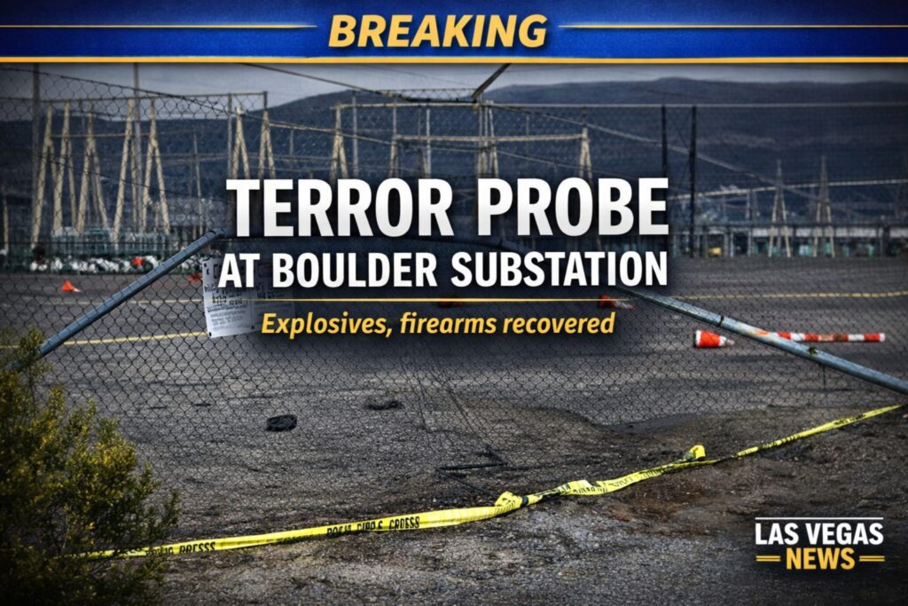 Las Vegas Terror Investigation at Boulder Substation