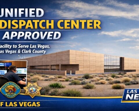 Las Vegas City Council approves unified 911 dispatch center serving Las Vegas, North Las Vegas and Clark County.