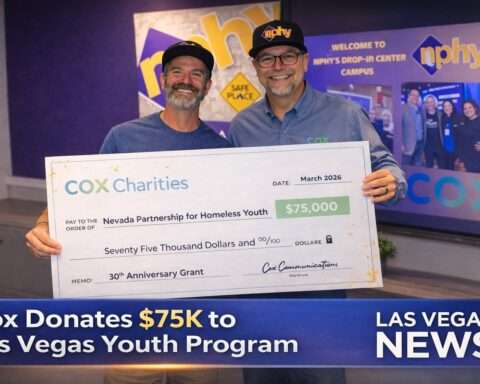 Cox Donates $75K to Help Homeless Youth in Las Vegas