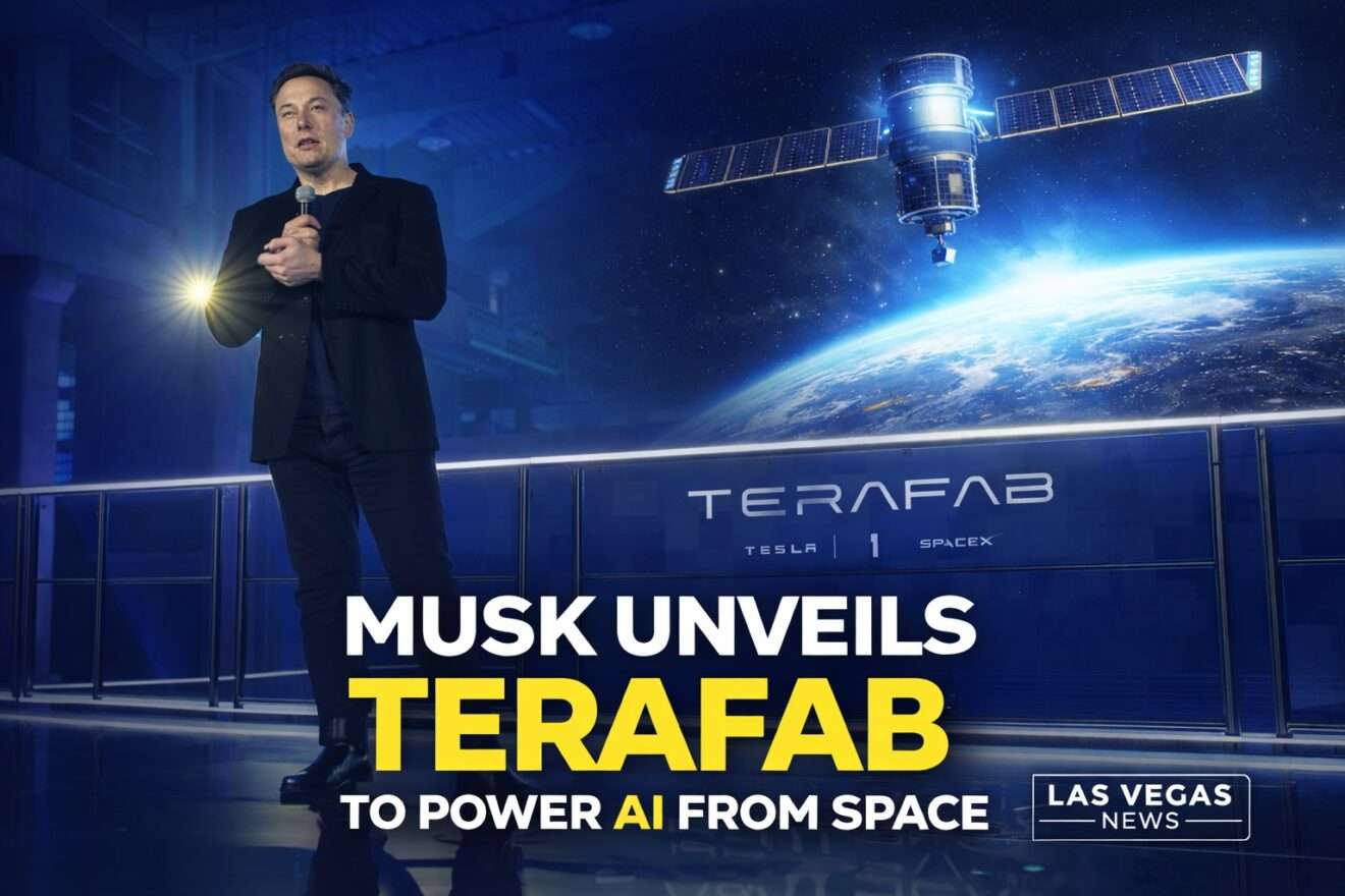 Elon Musk Unveils Terafab To Power AI From Space