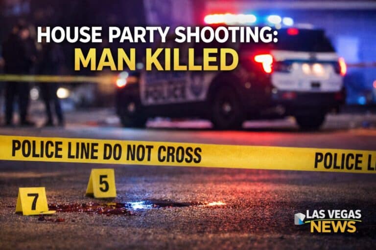 Las Vegas Shooting at House Party Leaves Man Dead