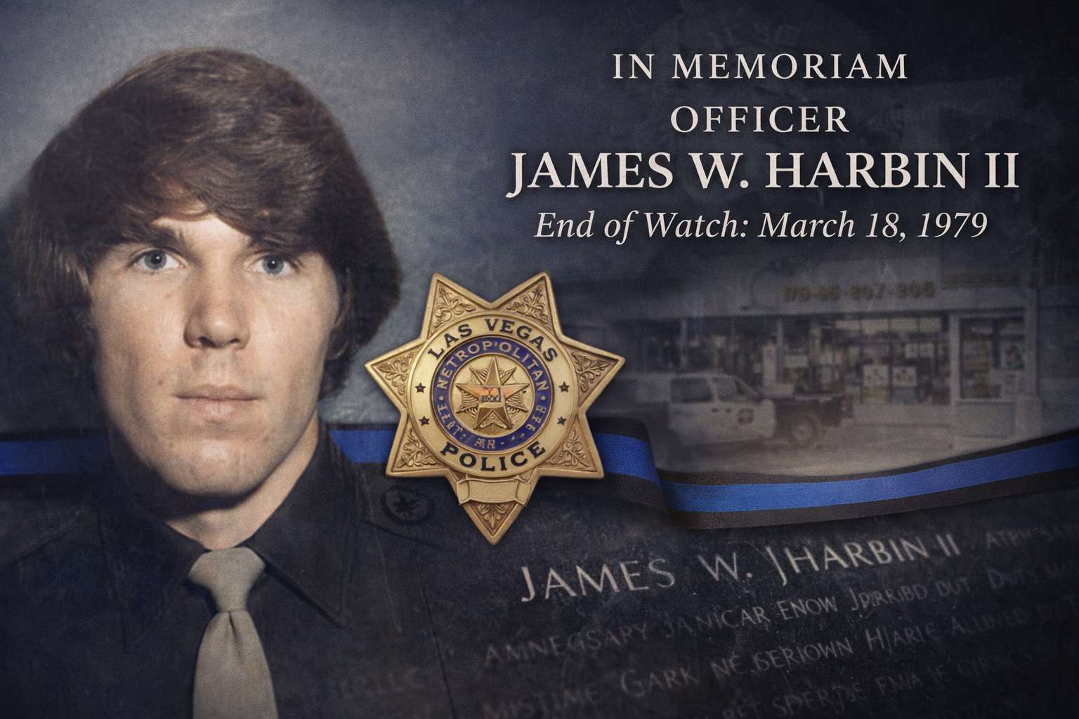 LVMPD Remembers Officer James Harbin II