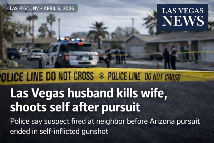 Las Vegas husband kills wife