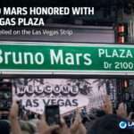Bruno Mars Honored With Las Vegas Plaza