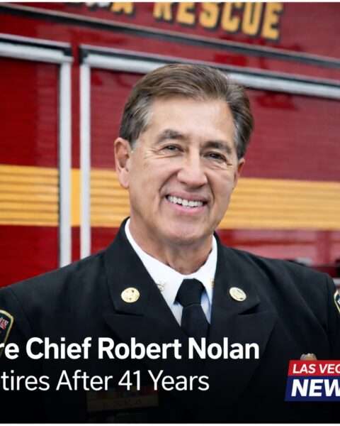 Las Vegas Fire Chief Robert Nolan Retires After 41 Years