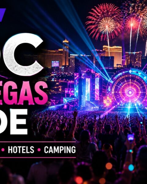 EDC Las Vegas Guide: Tickets, Shuttles, Hotels, Camping and Safety Tips